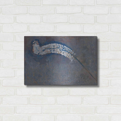 Luxe Metal Art 'Foxtail Lily' by Piet Mondrian, Metal Wall Art,24x16