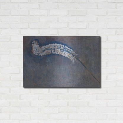 Luxe Metal Art 'Foxtail Lily' by Piet Mondrian, Metal Wall Art,36x24