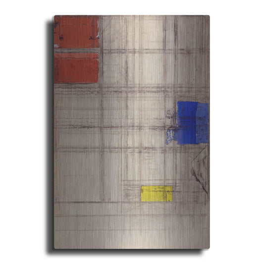 Luxe Metal Art 'Study for a Composition, 1940–1941' by Piet Mondrian, Metal Wall Art