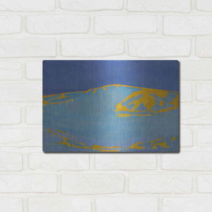 Luxe Metal Art 'Summer, Dune in Zeeland, 1910' by Piet Mondrian, Metal Wall Art,16x12