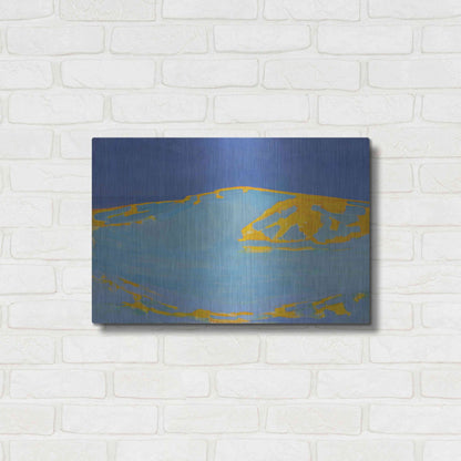 Luxe Metal Art 'Summer, Dune in Zeeland, 1910' by Piet Mondrian, Metal Wall Art,24x16