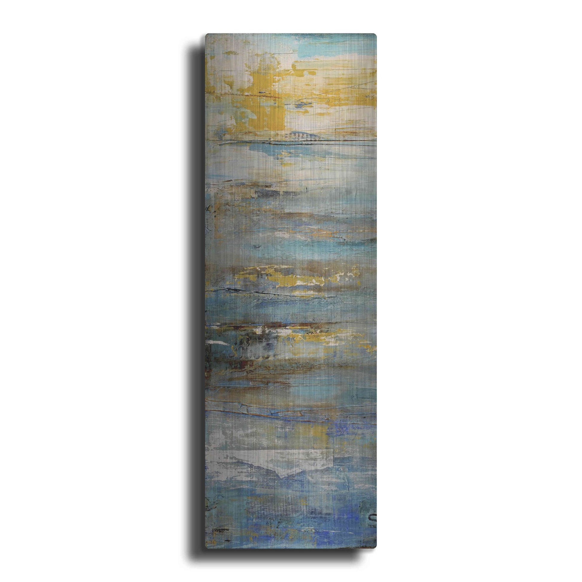 Luxe Metal Art 'Beyond the Sea I' by Erin Ashley, Metal Wall Art