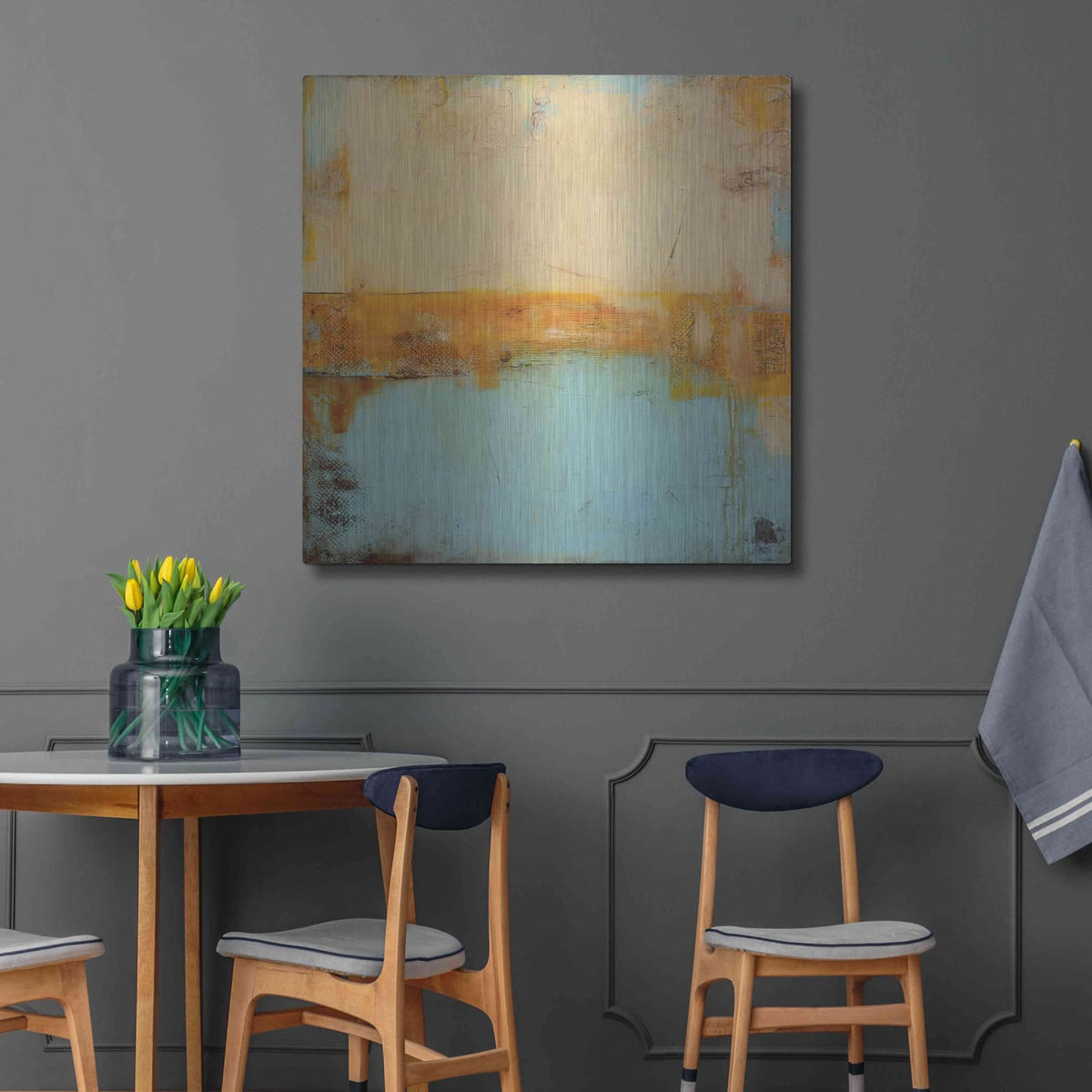 'Bay of Noons' by Erin Ashley – Metal Wall Art, 36x36 room view