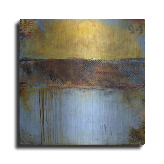 Luxe Metal Art 'Crossroad 44' by Erin Ashley, Metal Wall Art