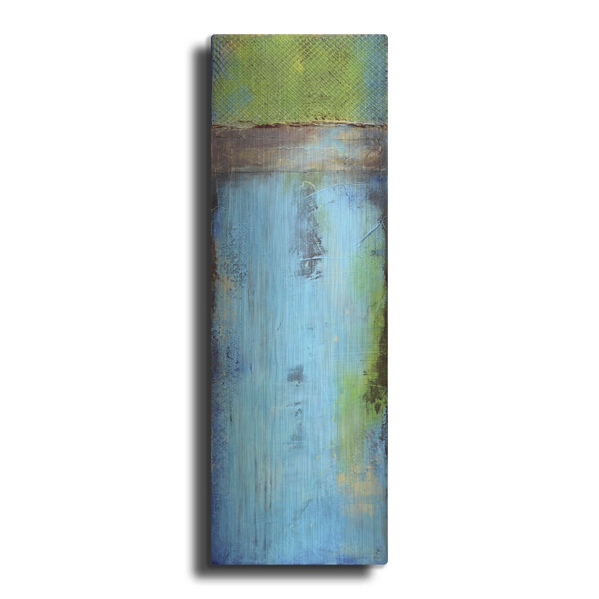 Luxe Metal Art 'Fisher Island I' by Erin Ashley, Metal Wall Art