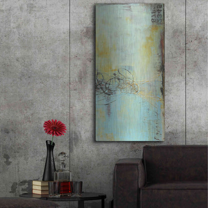 Luxe Metal Art 'Gin House Blues II' by Erin Ashley, Metal Wall Art,24x48