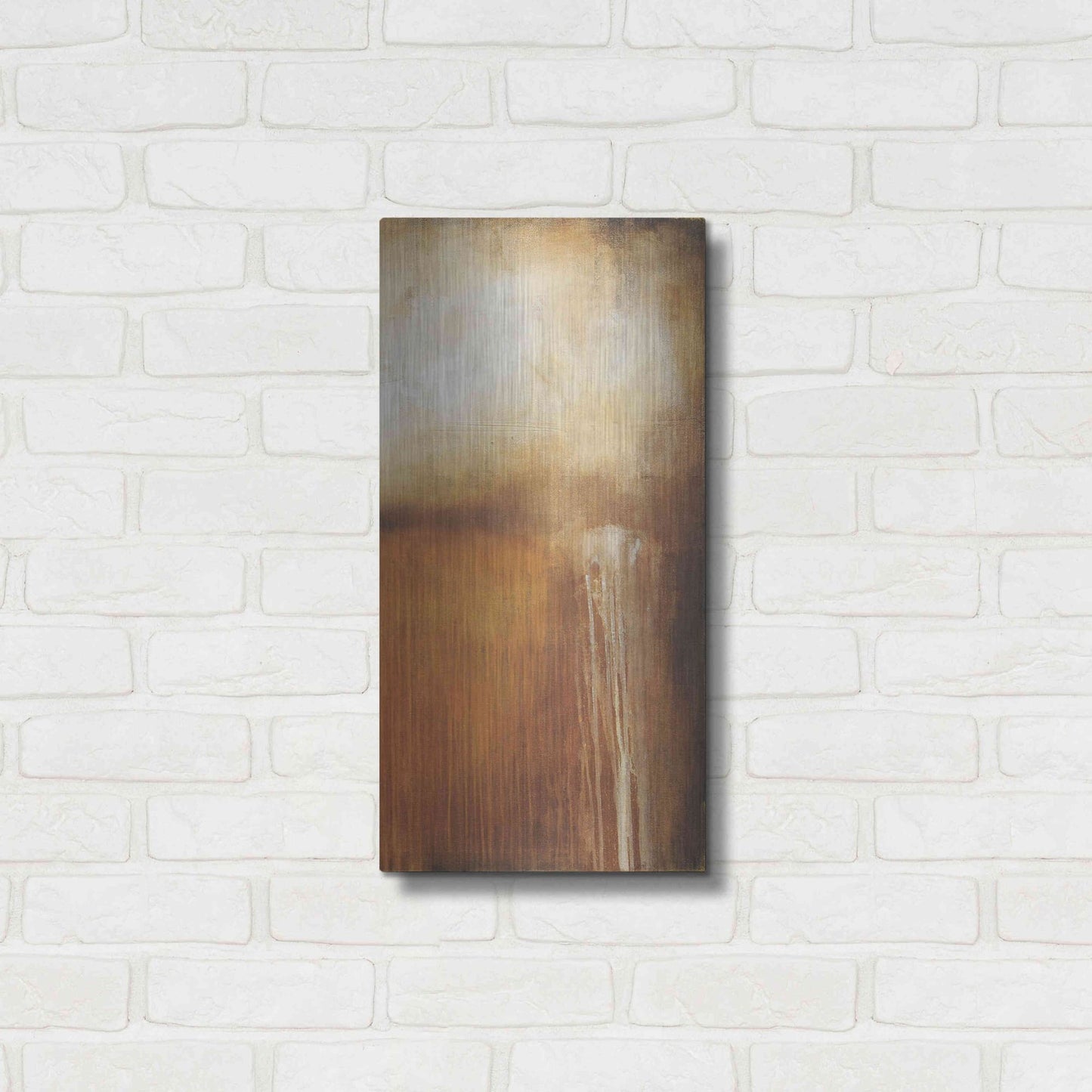 Luxe Metal Art 'Madison Fields II' by Erin Ashley, Metal Wall Art,12x24