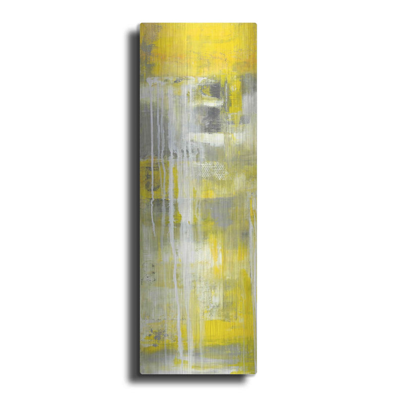 'Mellow Yellow I' by Erin Ashley – Metal Wall Art