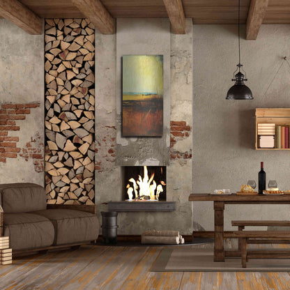 Luxe Metal Art 'Noon II' by Erin Ashley, Metal Wall Art,24x48