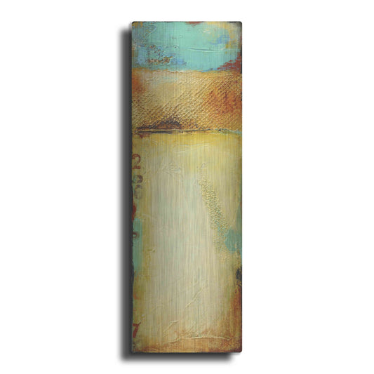 Luxe Metal Art 'Old Island Harbor I' by Erin Ashley, Metal Wall Art