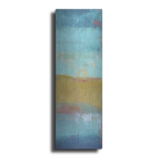 Luxe Metal Art 'Riviera Bay II' by Erin Ashley, Metal Wall Art