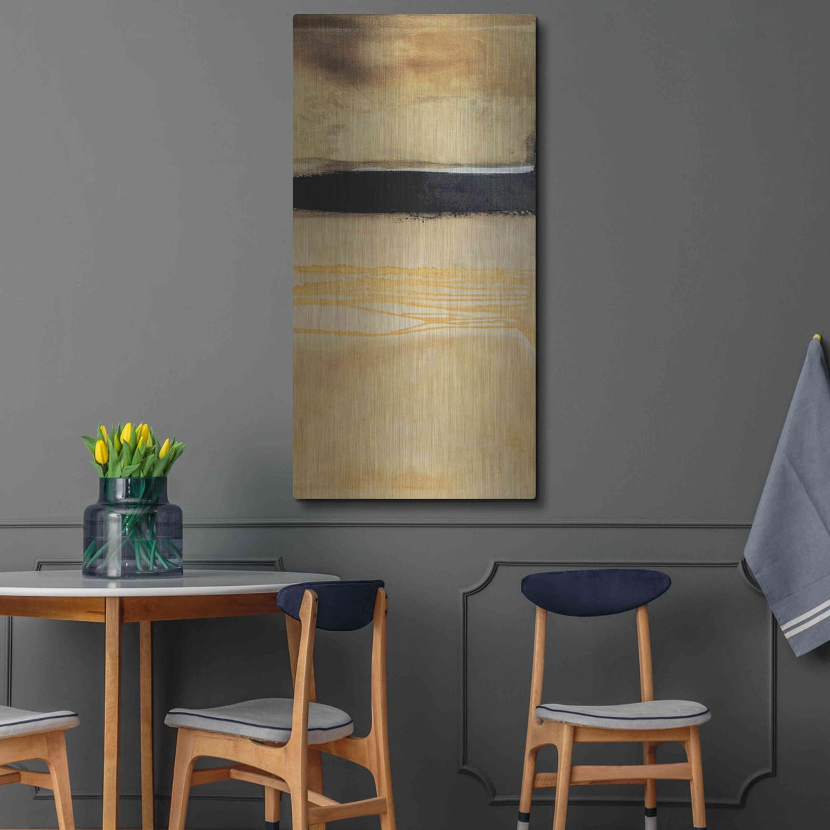 'Flag of the United States of America' by Luxe Metal Portfolio – Metal Wall Art, 24x48 room view