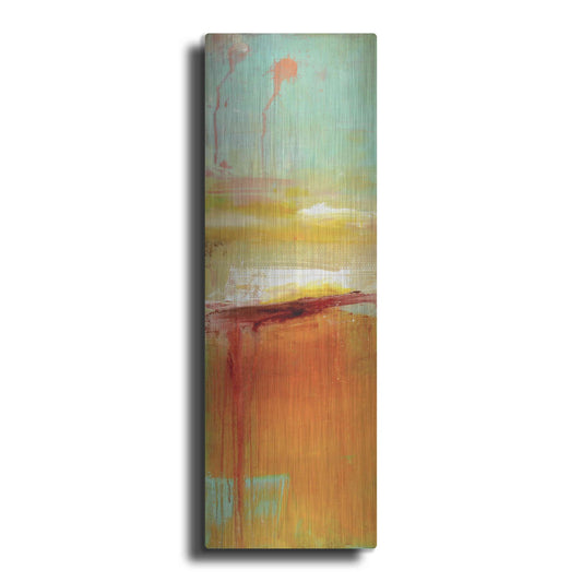 Luxe Metal Art 'Sugar Bay I' by Erin Ashley, Metal Wall Art