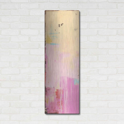 Luxe Metal Art 'Sweet Juliets I' by Erin Ashley, Metal Wall Art,16x48