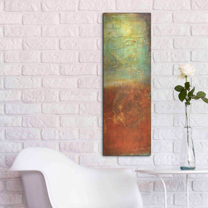 Luxe Metal Art 'Unfiltered II' by Erin Ashley, Metal Wall Art,12x36