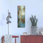 Luxe Metal Art 'Urban Decay I' by Erin Ashley, Metal Wall Art,12x36