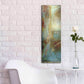 Luxe Metal Art 'Urban Decay I' by Erin Ashley, Metal Wall Art,12x36