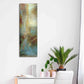 Luxe Metal Art 'Urban Decay I' by Erin Ashley, Metal Wall Art,12x36