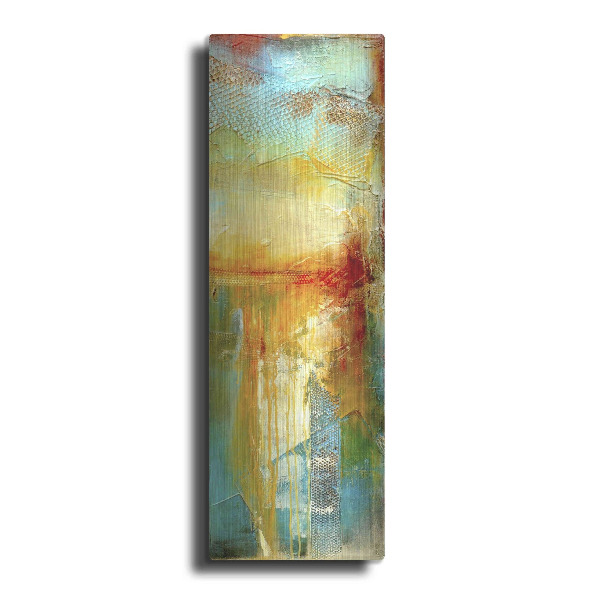 Luxe Metal Art 'Urban Decay III' by Erin Ashley, Metal Wall Art