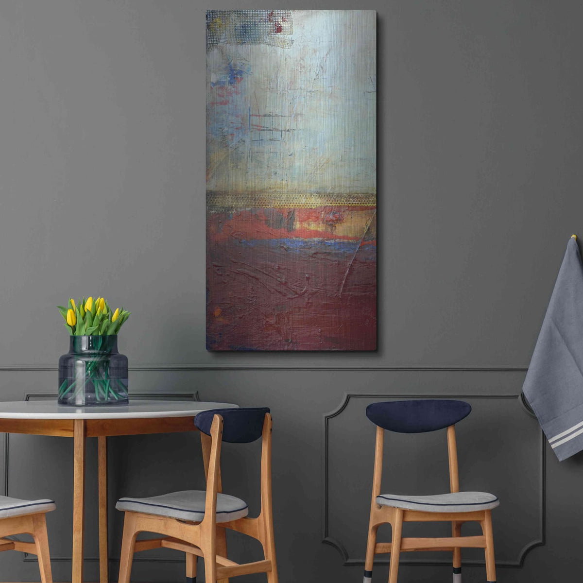 'Backstage 34 I' by Erin Ashley – Metal Wall Art, 24x48 room view