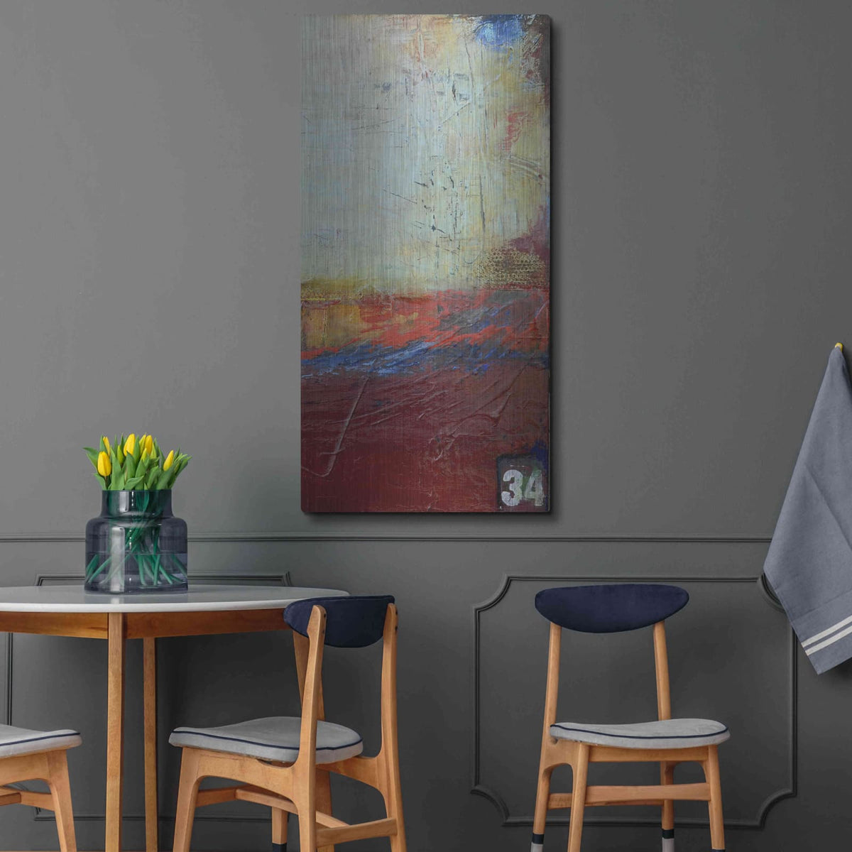 'Backstage 34 II' by Erin Ashley – Metal Wall Art, 24x48 room view