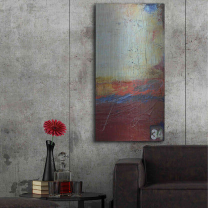 Luxe Metal Art 'Backstage 34 II' by Erin Ashley, Metal Wall Art,24x48