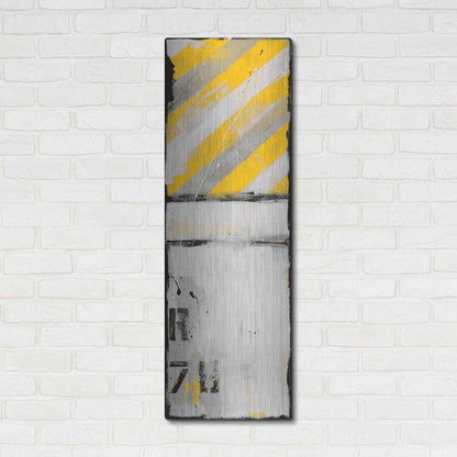 Luxe Metal Art 'Route 78 I' by Erin Ashley, Metal Wall Art,16x48