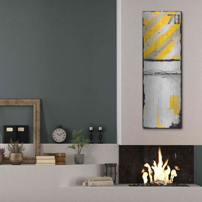 Luxe Metal Art 'Route 78 II' by Erin Ashley, Metal Wall Art,16x48