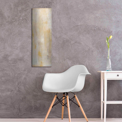 Luxe Metal Art 'Careless Whisper II' by Erin Ashley, Metal Wall Art,12x36