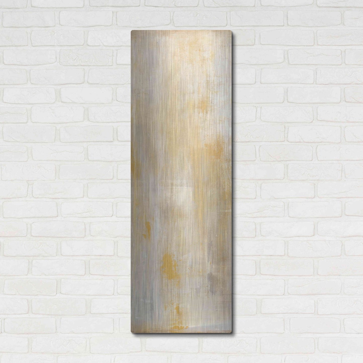 Luxe Metal Art 'Careless Whisper II' by Erin Ashley, Metal Wall Art,16x48