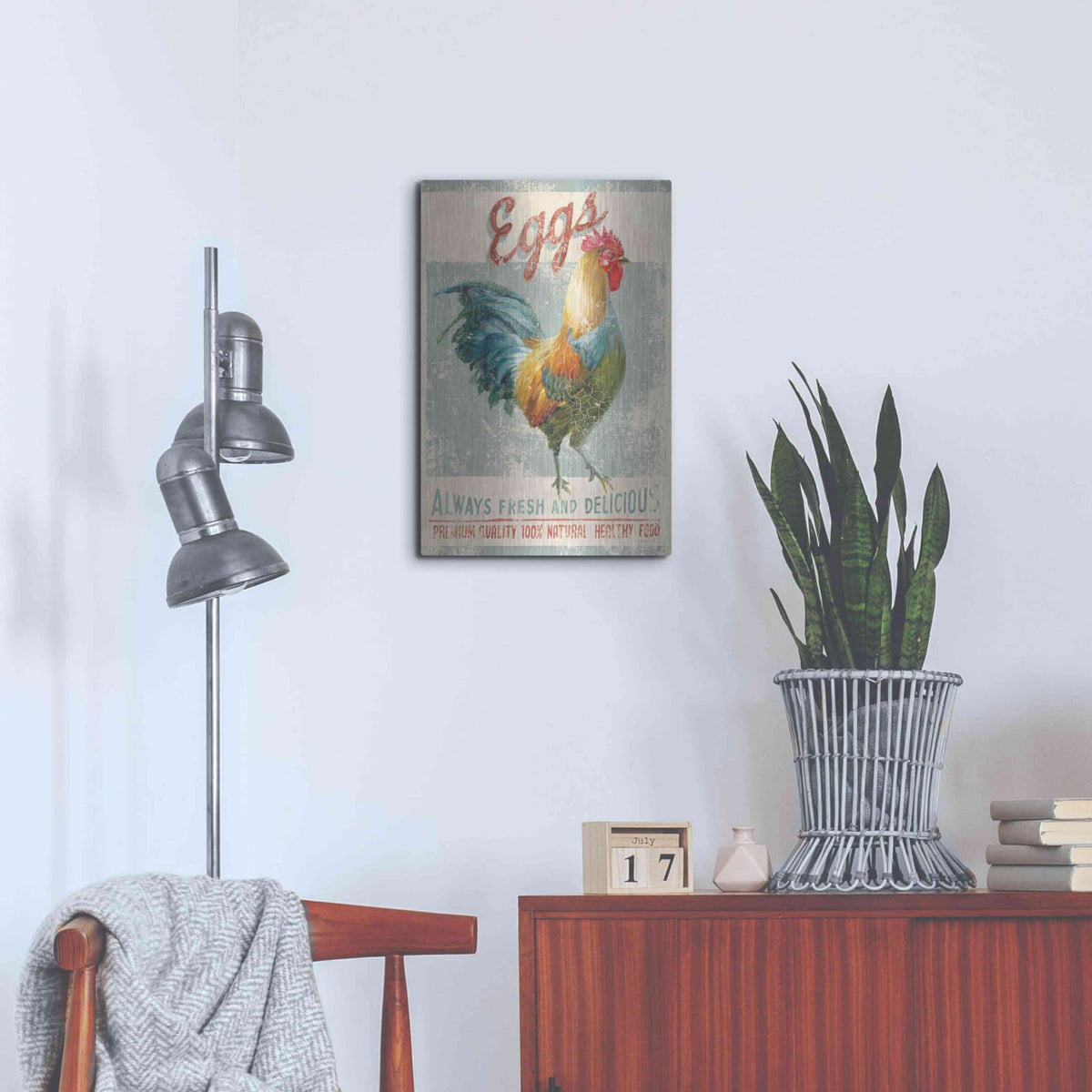 'Farm Nostalgia VI' by Danhui Nai – Metal Wall Art, 16x24 room view