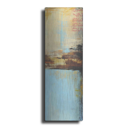 Luxe Metal Art 'Dockside 37 II' by Erin Ashley, Metal Wall Art