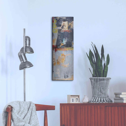 Luxe Metal Art 'Hong Kong Post I' by Erin Ashley, Metal Wall Art,12x36