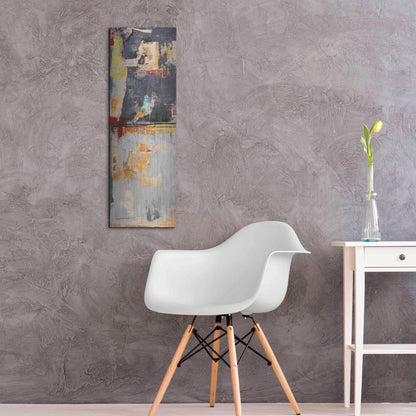 Luxe Metal Art 'Hong Kong Post I' by Erin Ashley, Metal Wall Art,12x36