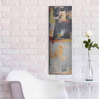 Luxe Metal Art 'Hong Kong Post I' by Erin Ashley, Metal Wall Art,12x36