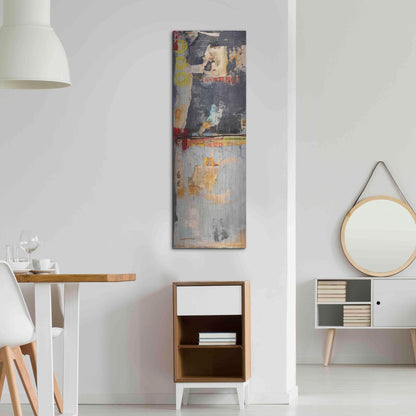 Luxe Metal Art 'Hong Kong Post I' by Erin Ashley, Metal Wall Art,16x48