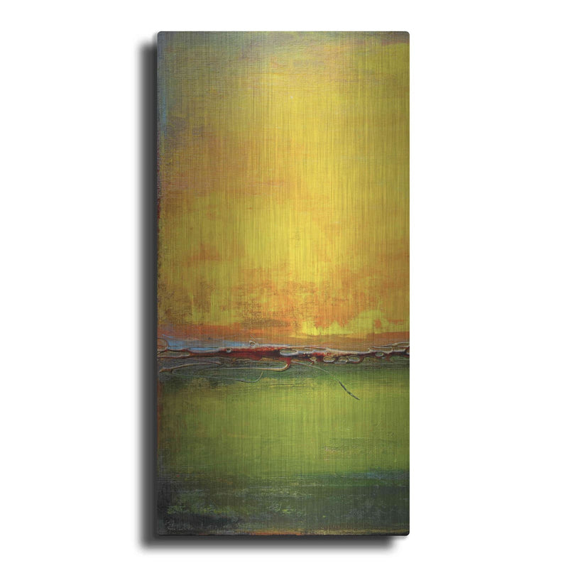 'Lime Wire I' by Erin Ashley – Metal Wall Art