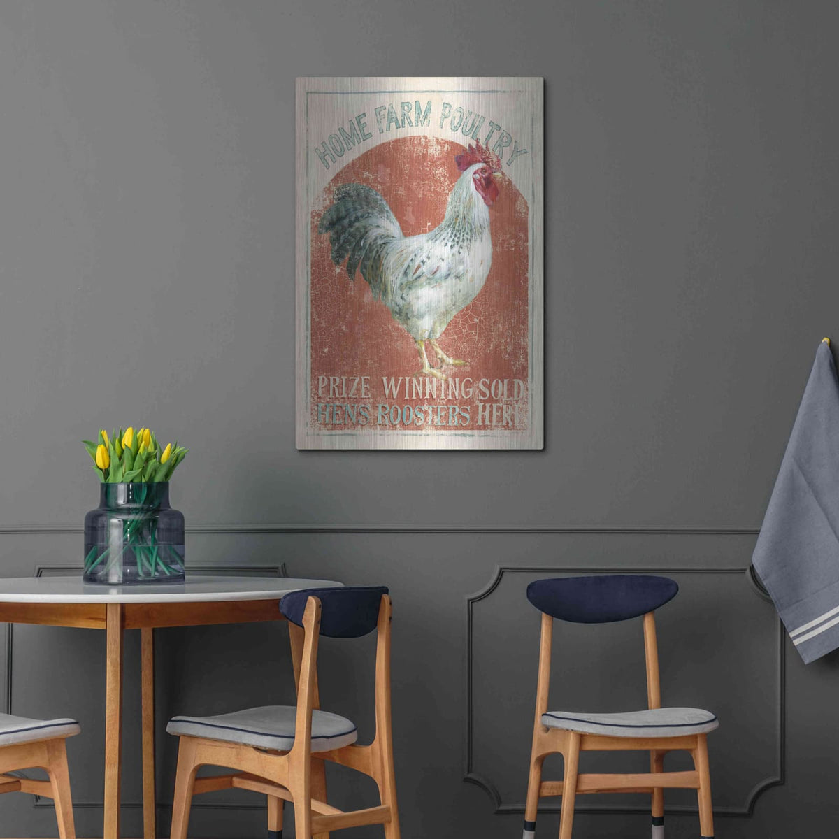 'Farm Nostalgia IV' by Danhui Nai – Metal Wall Art, 24x36 room view