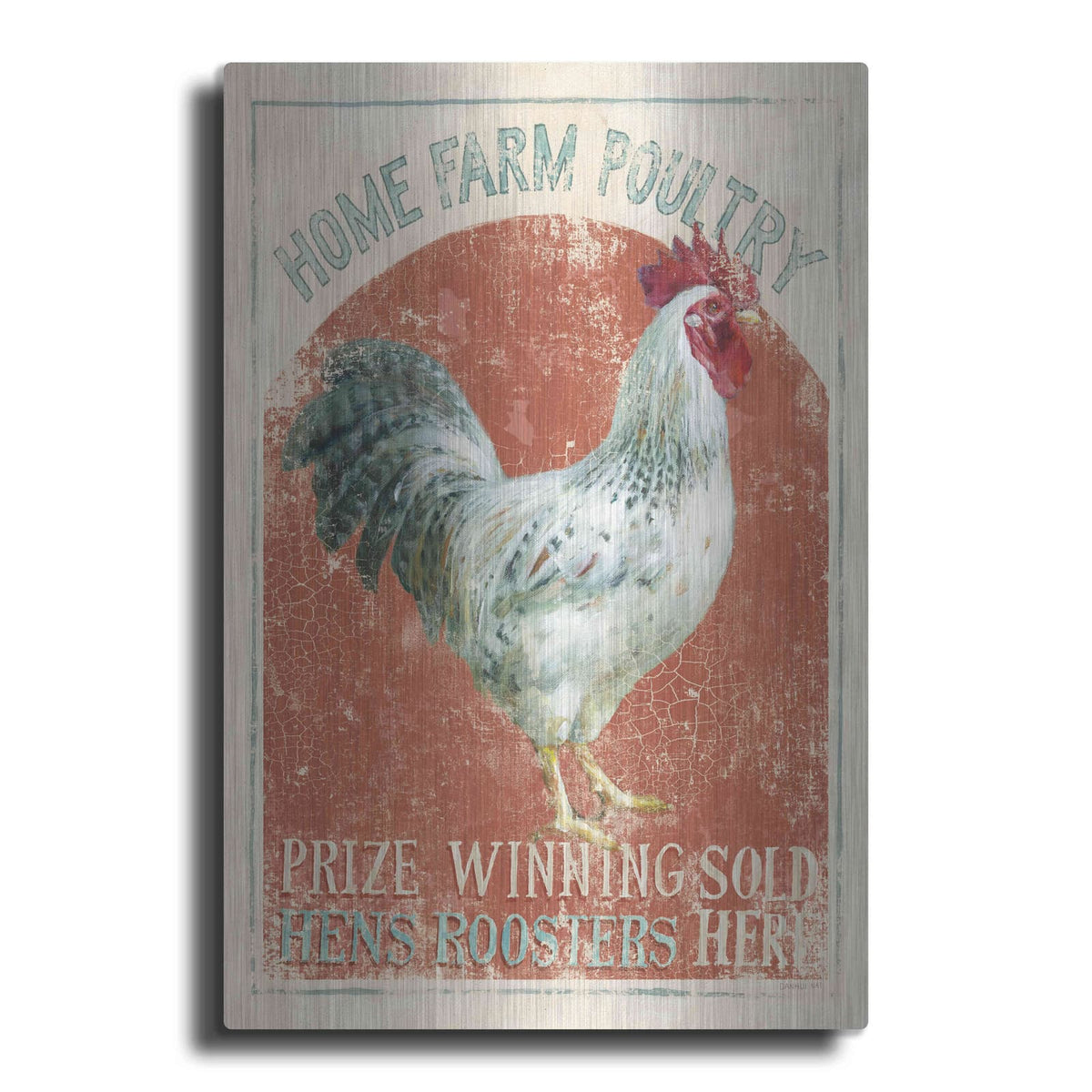 'Farm Nostalgia IV' by Danhui Nai – Metal Wall Art