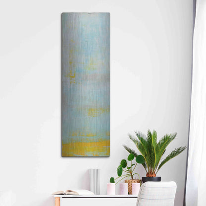 Luxe Metal Art 'New Horizon I' by Erin Ashley, Metal Wall Art,16x48