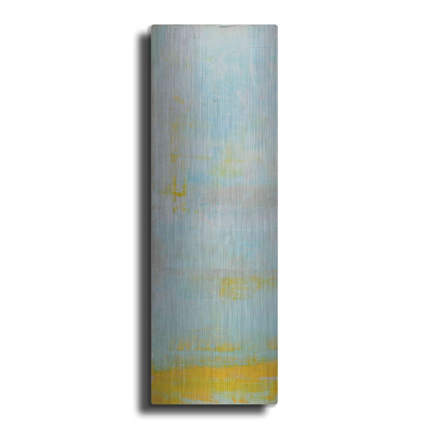 Luxe Metal Art 'New Horizon I' by Erin Ashley, Metal Wall Art