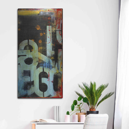 Luxe Metal Art 'Out Numbered II' by Erin Ashley, Metal Wall Art,24x48