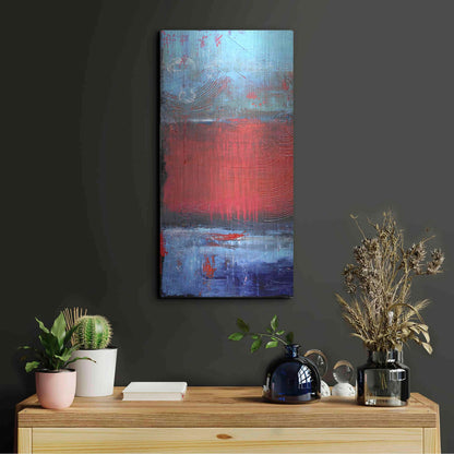 Luxe Metal Art 'Road House Blues I' by Erin Ashley, Metal Wall Art,12x24