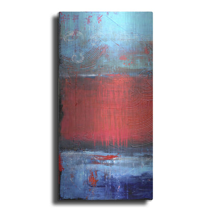 Luxe Metal Art 'Road House Blues I' by Erin Ashley, Metal Wall Art