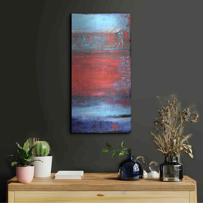 Luxe Metal Art 'Road House Blues II' by Erin Ashley, Metal Wall Art,12x24