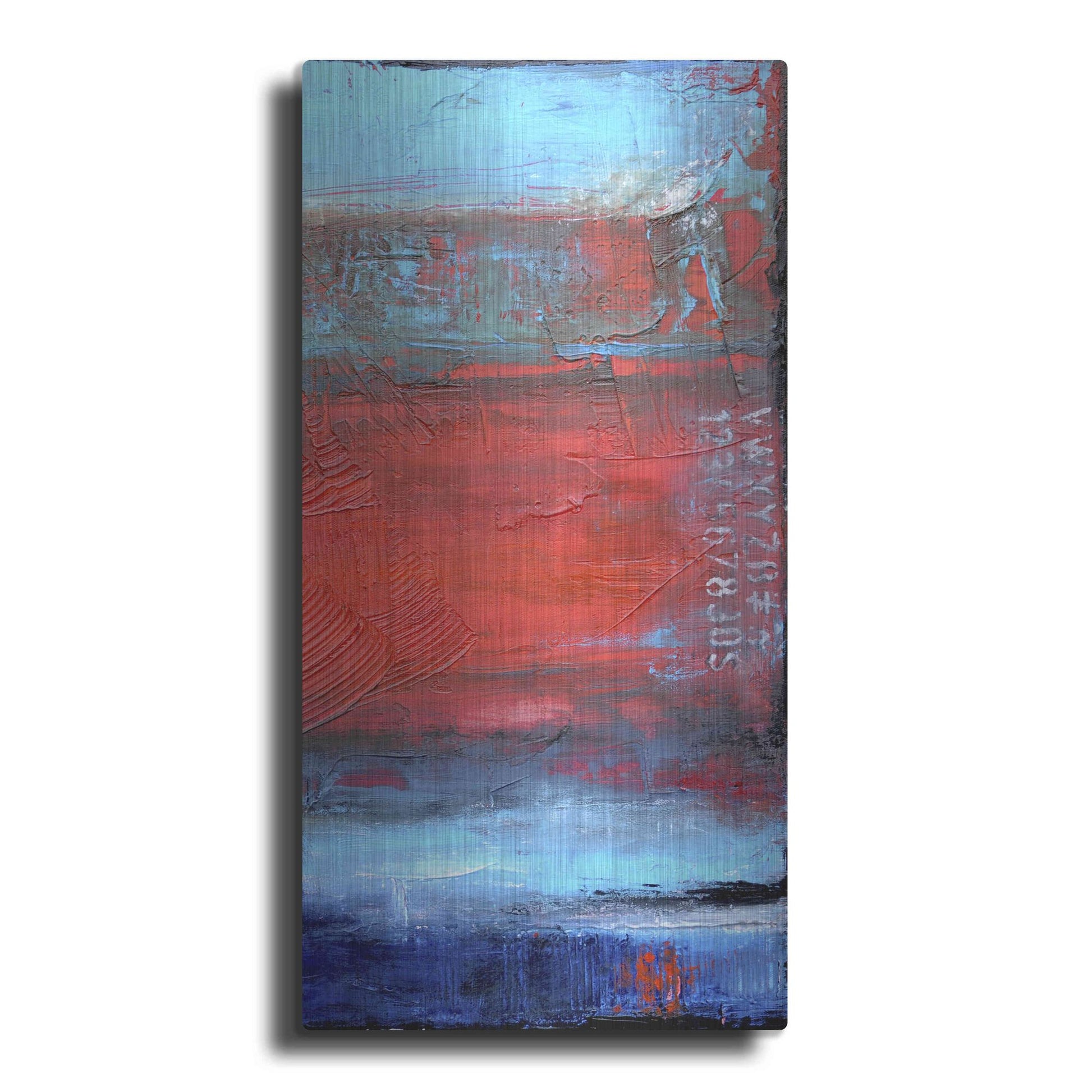 Luxe Metal Art 'Road House Blues II' by Erin Ashley, Metal Wall Art