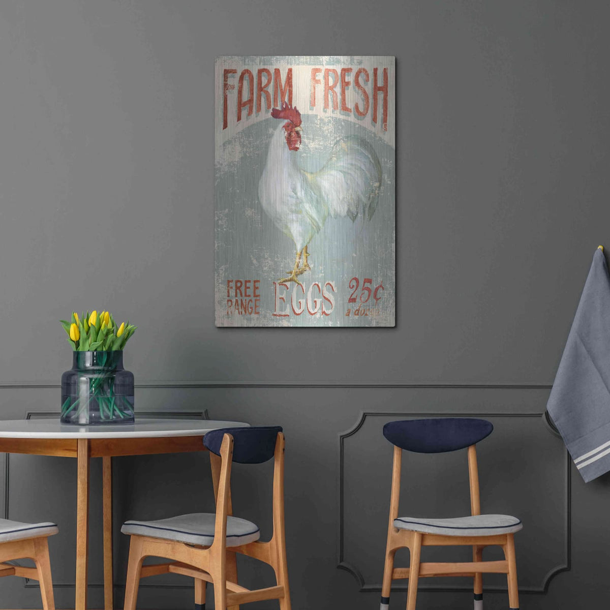 'Farm Nostalgia III' by Danhui Nai – Metal Wall Art, 24x36 room view