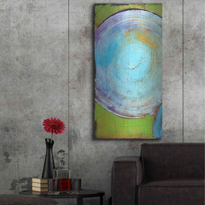 Luxe Metal Art 'Spring Congo I' by Erin Ashley, Metal Wall Art,24x48