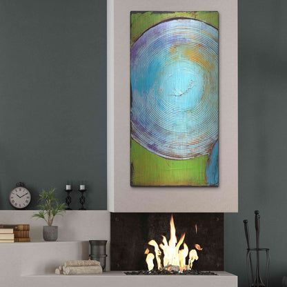 Luxe Metal Art 'Spring Congo I' by Erin Ashley, Metal Wall Art,24x48