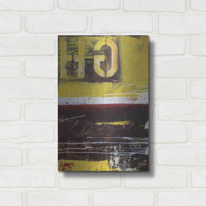 Luxe Metal Art 'Junction 234 I' by Erin Ashley, Metal Wall Art,12x16